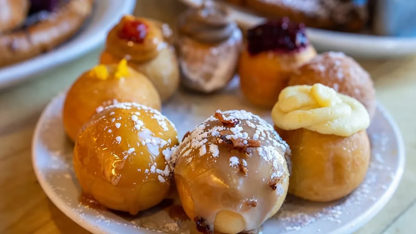 Delicious food spread